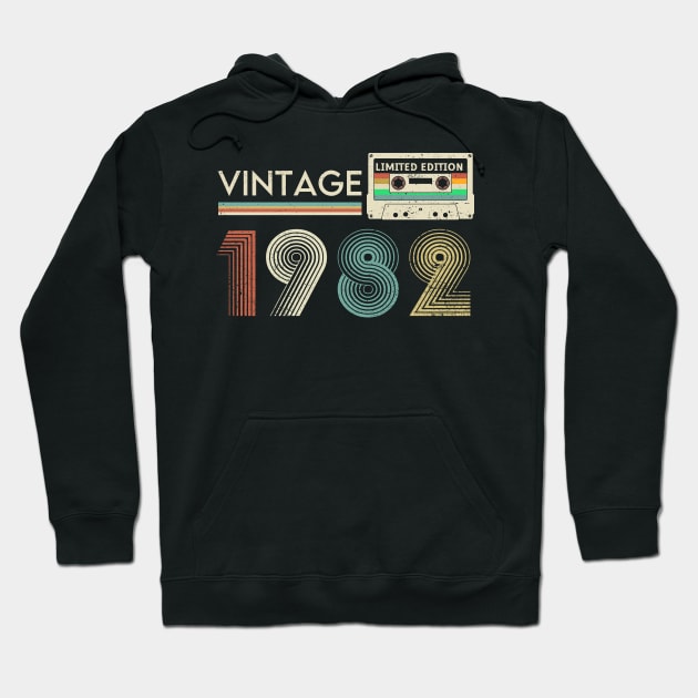 Vintage 1982 Limited Cassette Hoodie by xylalevans